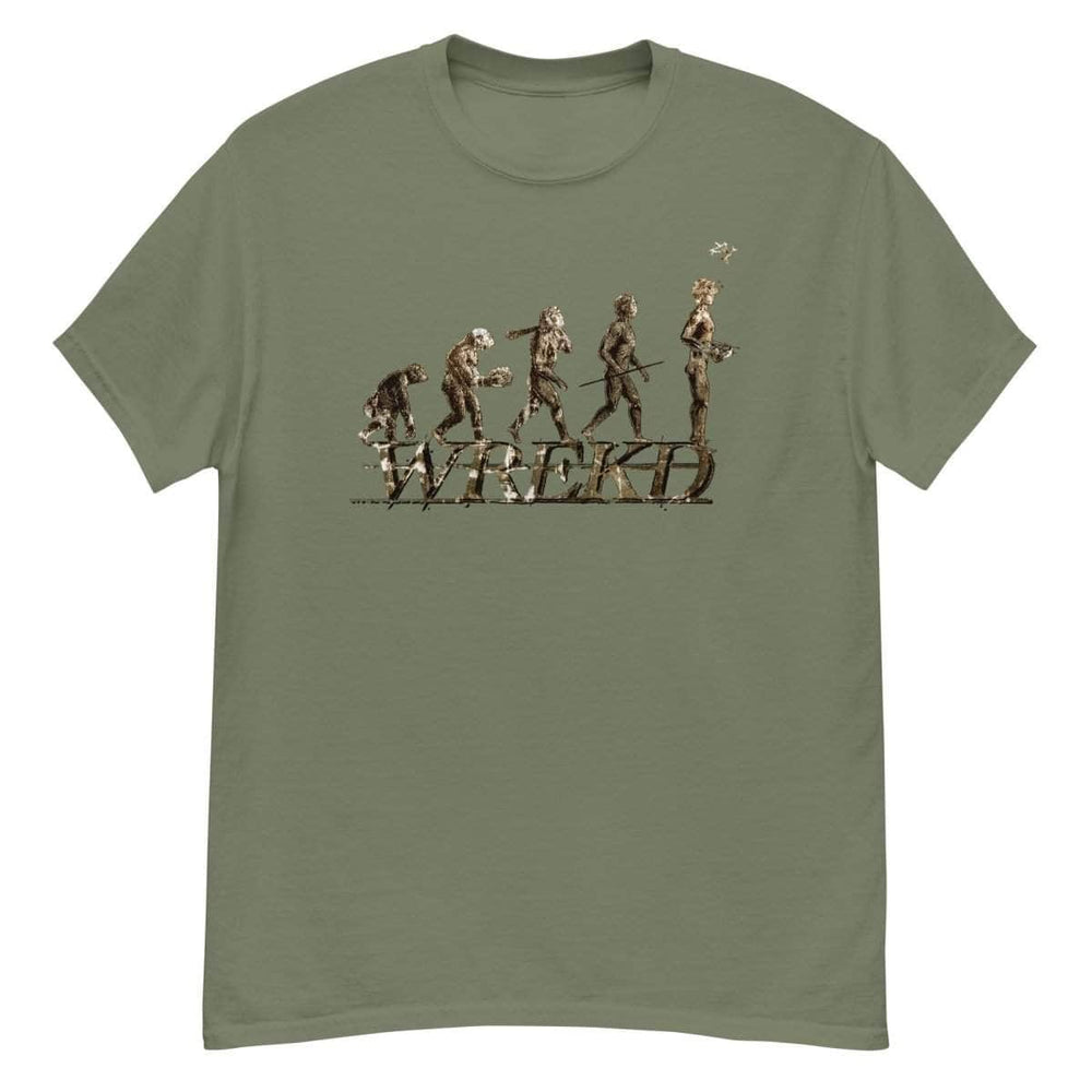 WREKD Co. WREKD Swag Military Green / 3XL Evolution of FPV Tee by WREKD Co.