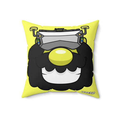 WREKD Co. Home Decor 18" × 18" FPV Kaveman Square Pillow by WREKD Co. - Choose Size