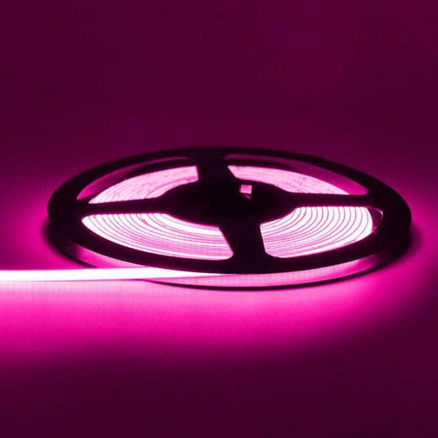 WREKD Co. LED Lighting Pink / 1 meter WREKD 24V COB LED 4mm Wide Flexible Strip w/ 480LEDs/M - 39" Strip - Choose Color