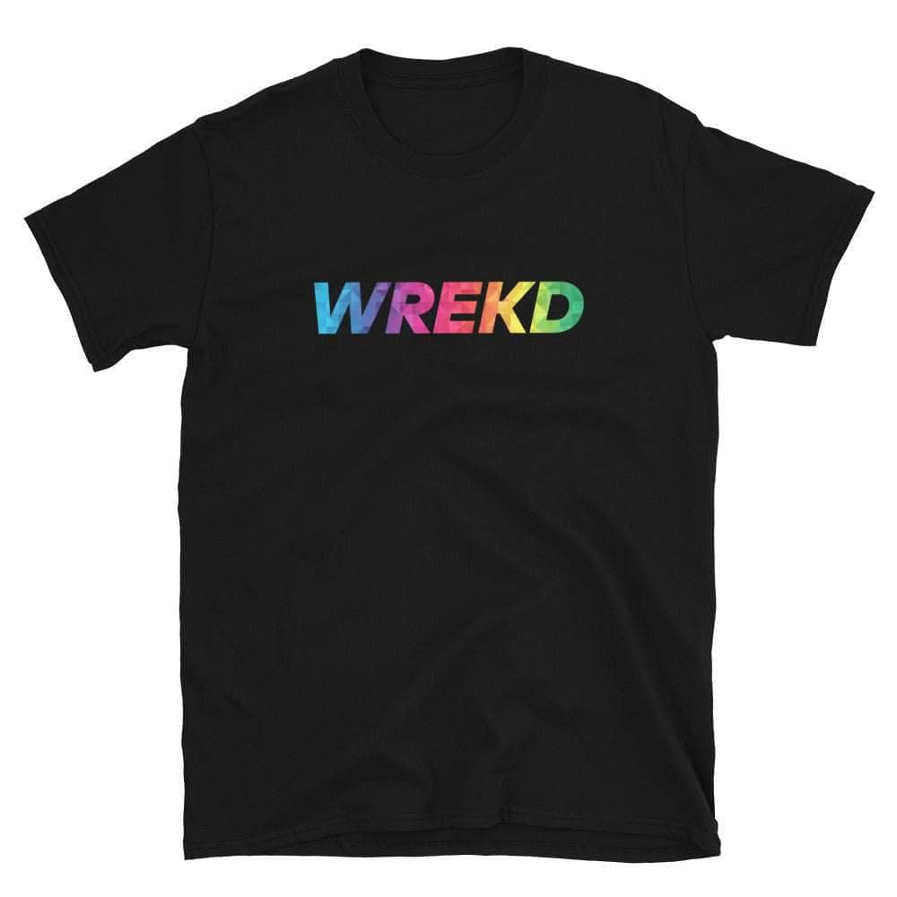 WREKD Co. L WREKD Colorful Unisex Logo Tee