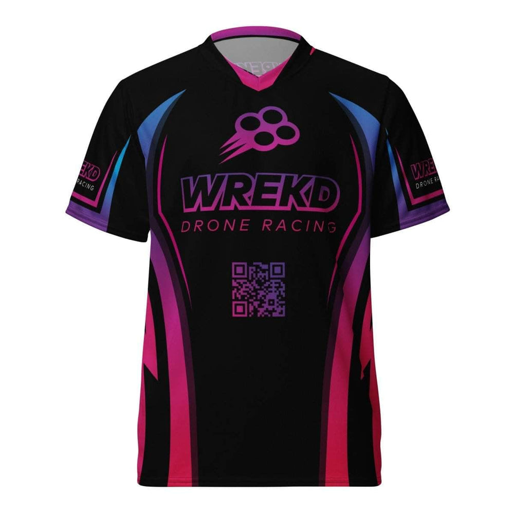 WREKD Co. WREKD Swag 2XS WREKD Drone Racing Community Jersey - Hotness Pink