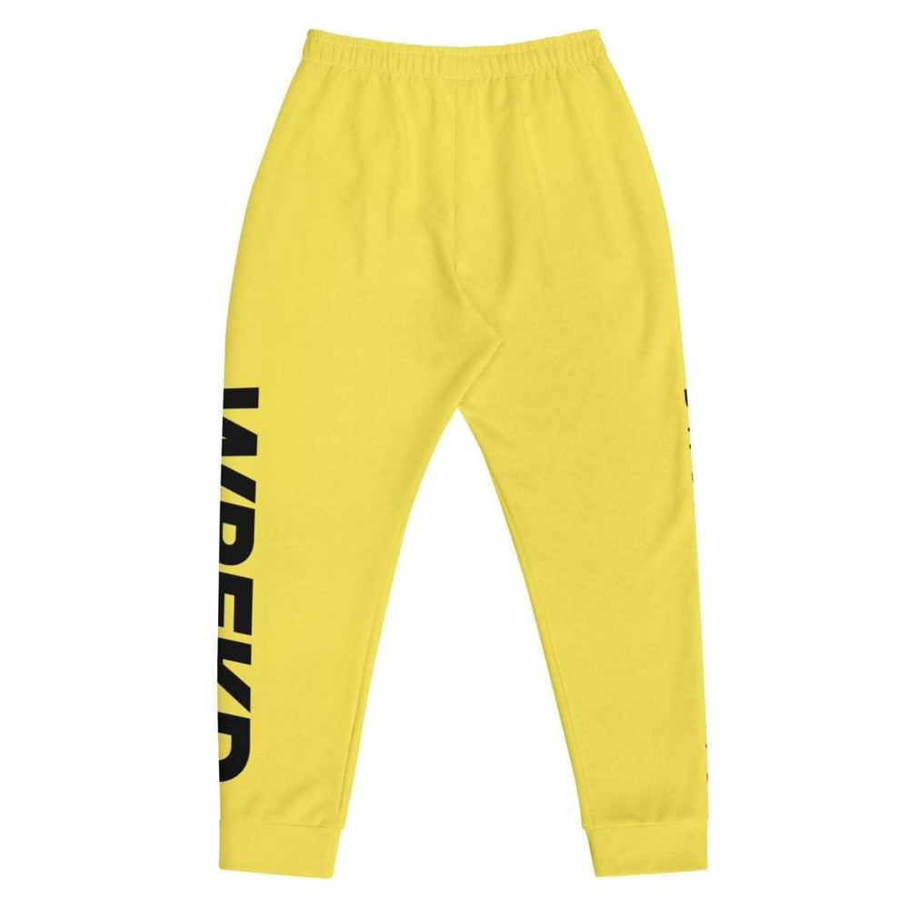 WREKD Co. WREKD Swag WREKD Drone Racing Men's Joggers - Yellow