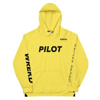 WREKD Co. WREKD Swag WREKD Drone Racing Unisex Hoodie - Yellow