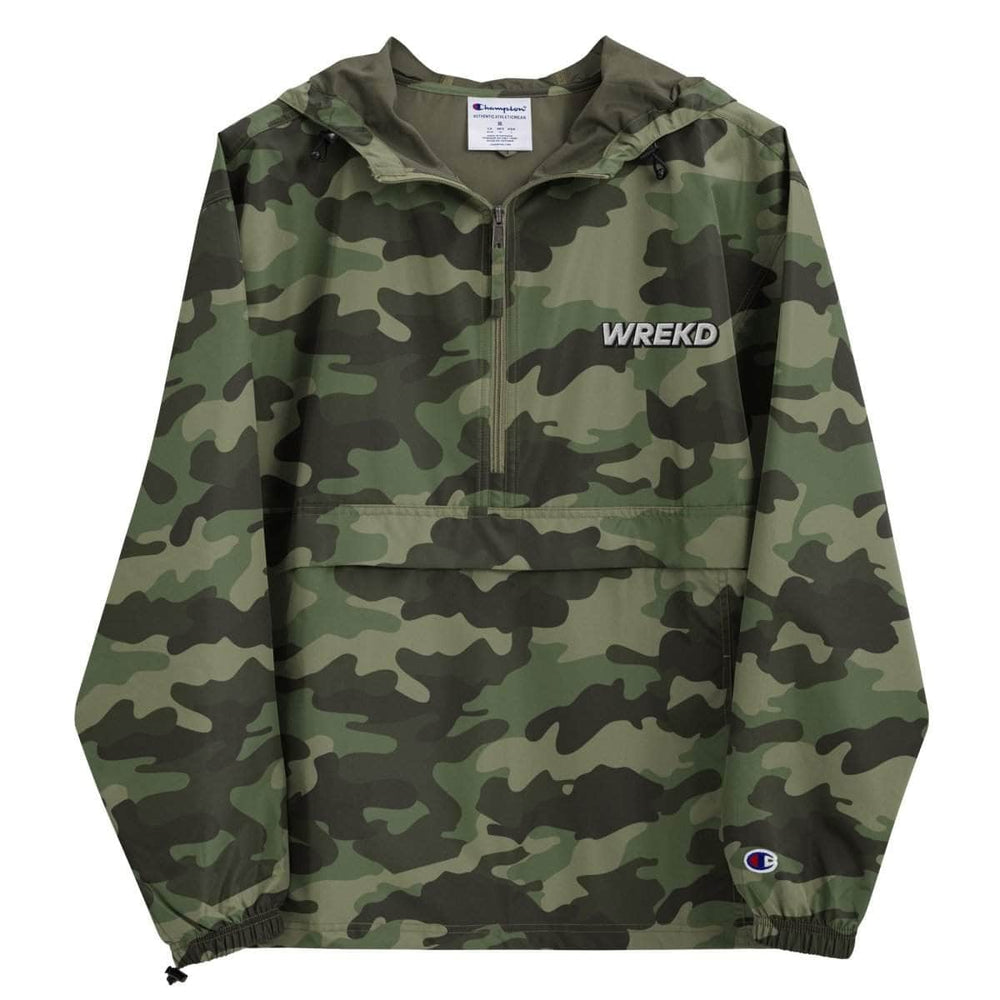 WREKD Co. WREKD Swag WREKD Embroidered Champion Packable Jacket