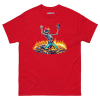 WREKD Co. Clothing, T-Shirt Red / S WREKD Skeleton Last Pack, Now Dying Inside Men's Tee - Choose Color