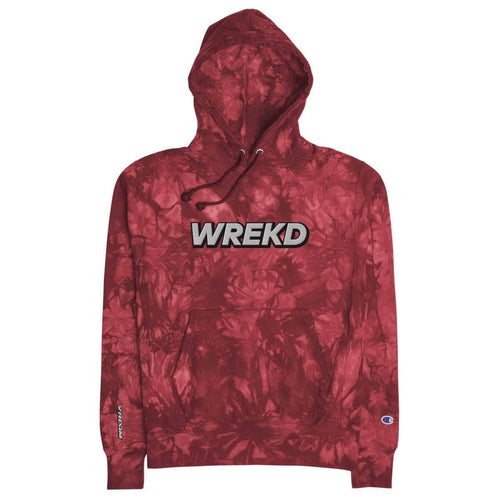 WREKD Co. WREKD Swag WREKD x VROOM Unisex Champion Tie-dye Hoodie