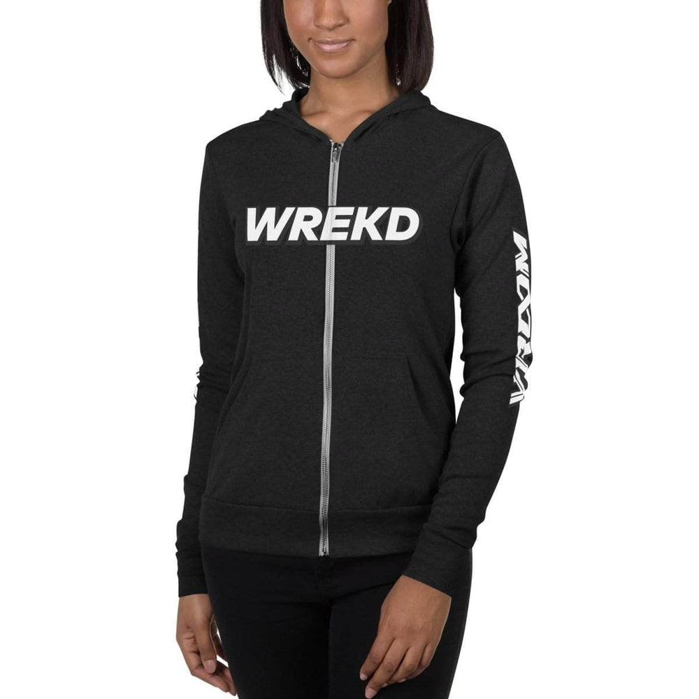 WREKD Co. WREKD Swag WREKD x VROOM Unisex zip hoodie