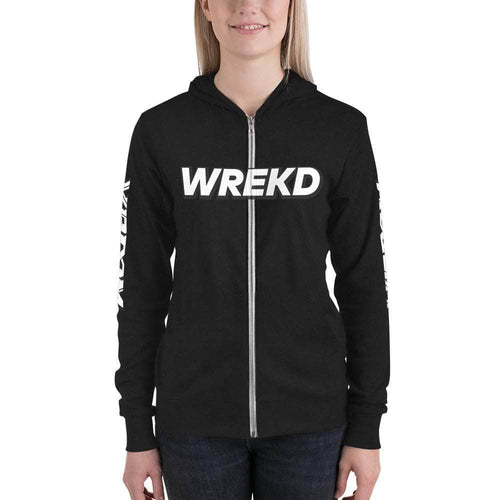 WREKD Co. WREKD Swag WREKD x VROOM Unisex zip hoodie