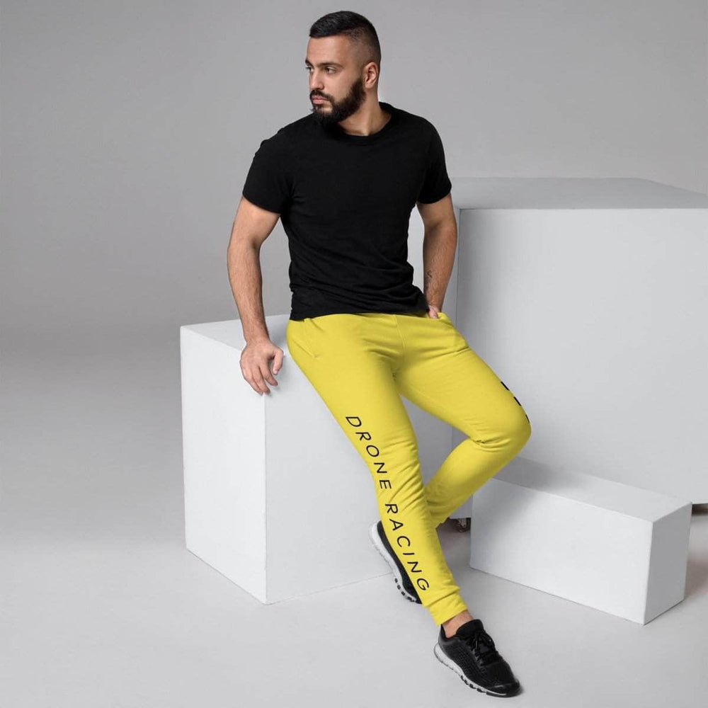 WREKD Drone Racing Men's Joggers - Yellow