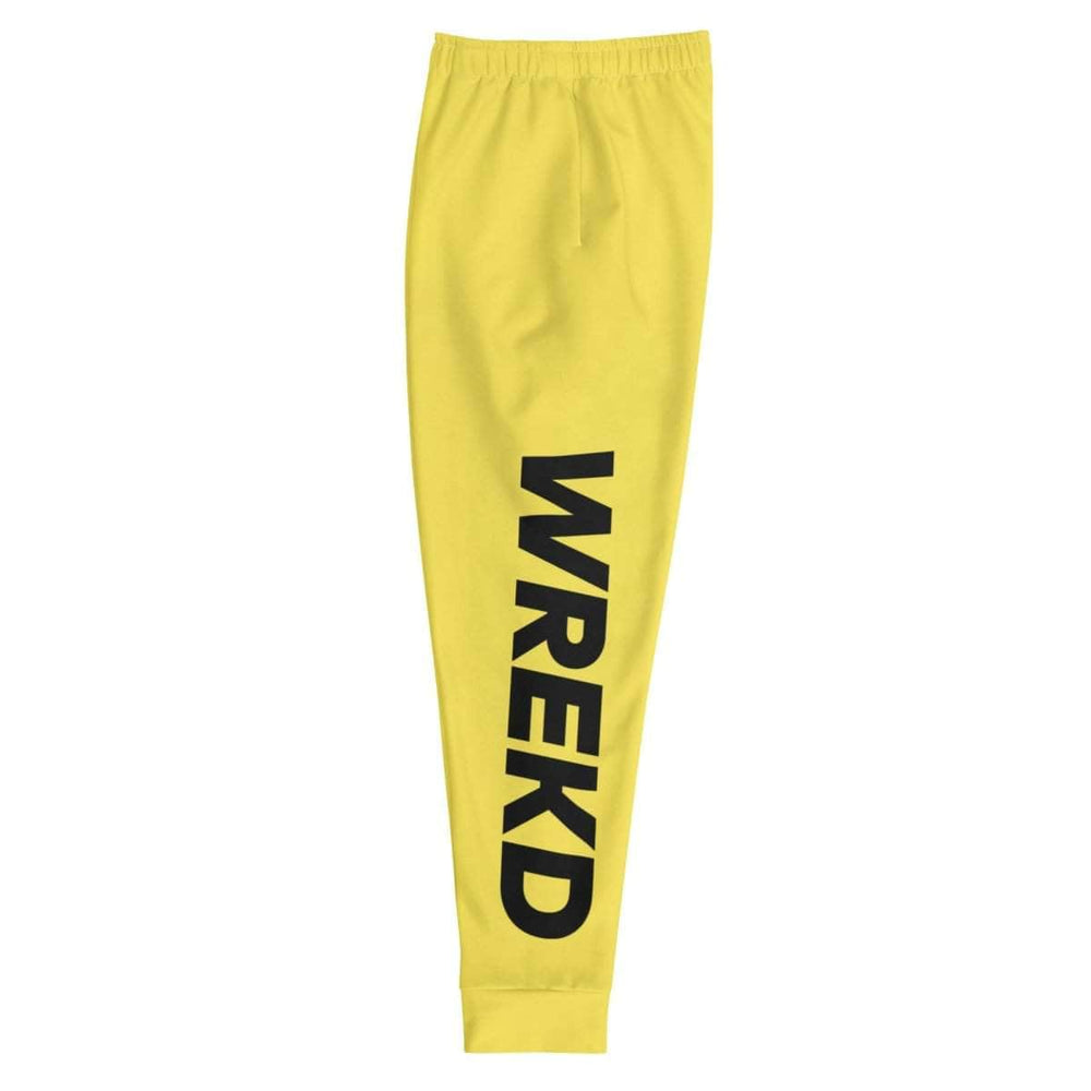 WREKD Drone Racing Men's Joggers - Yellow