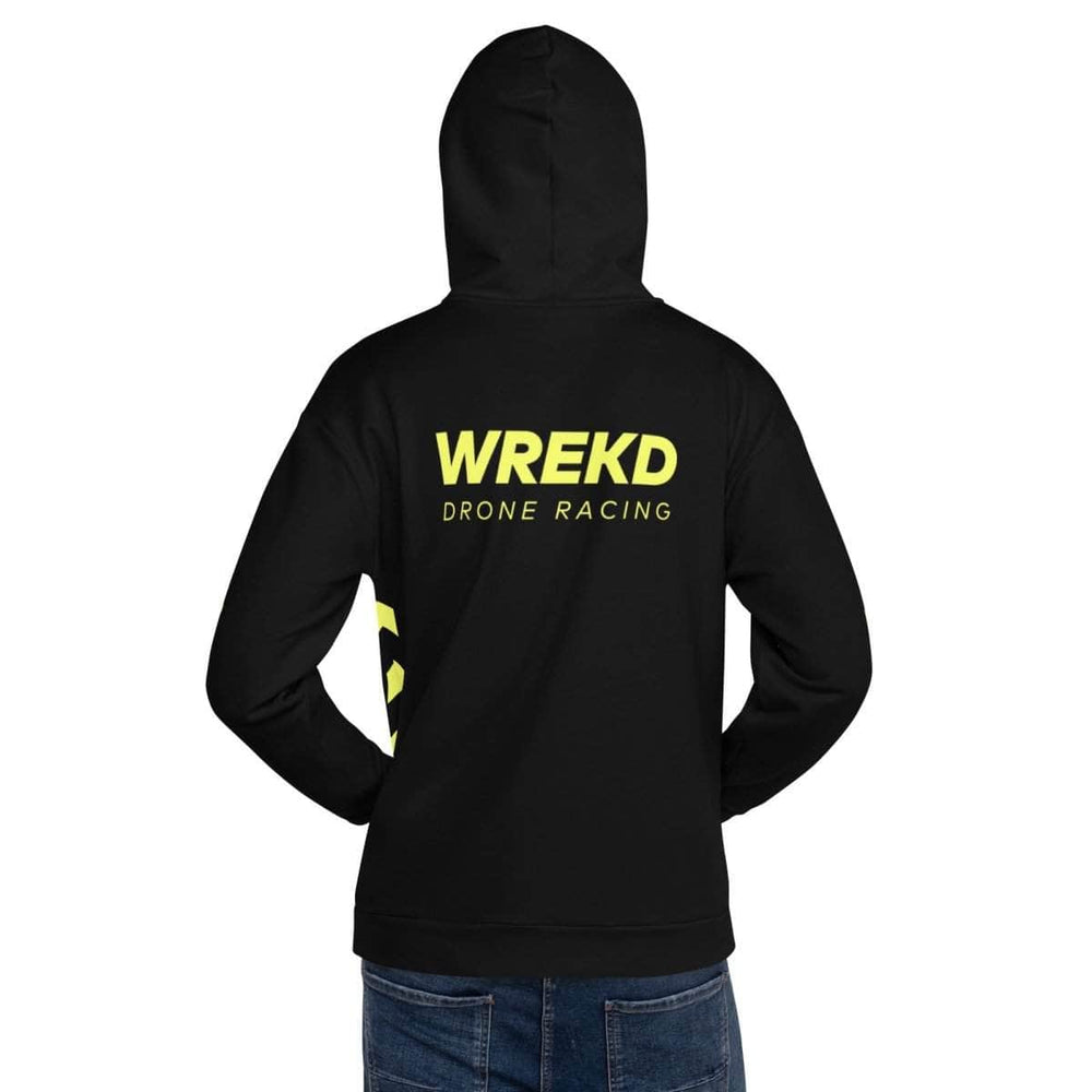 WREKD Drone Racing Unisex Hoodie - Black