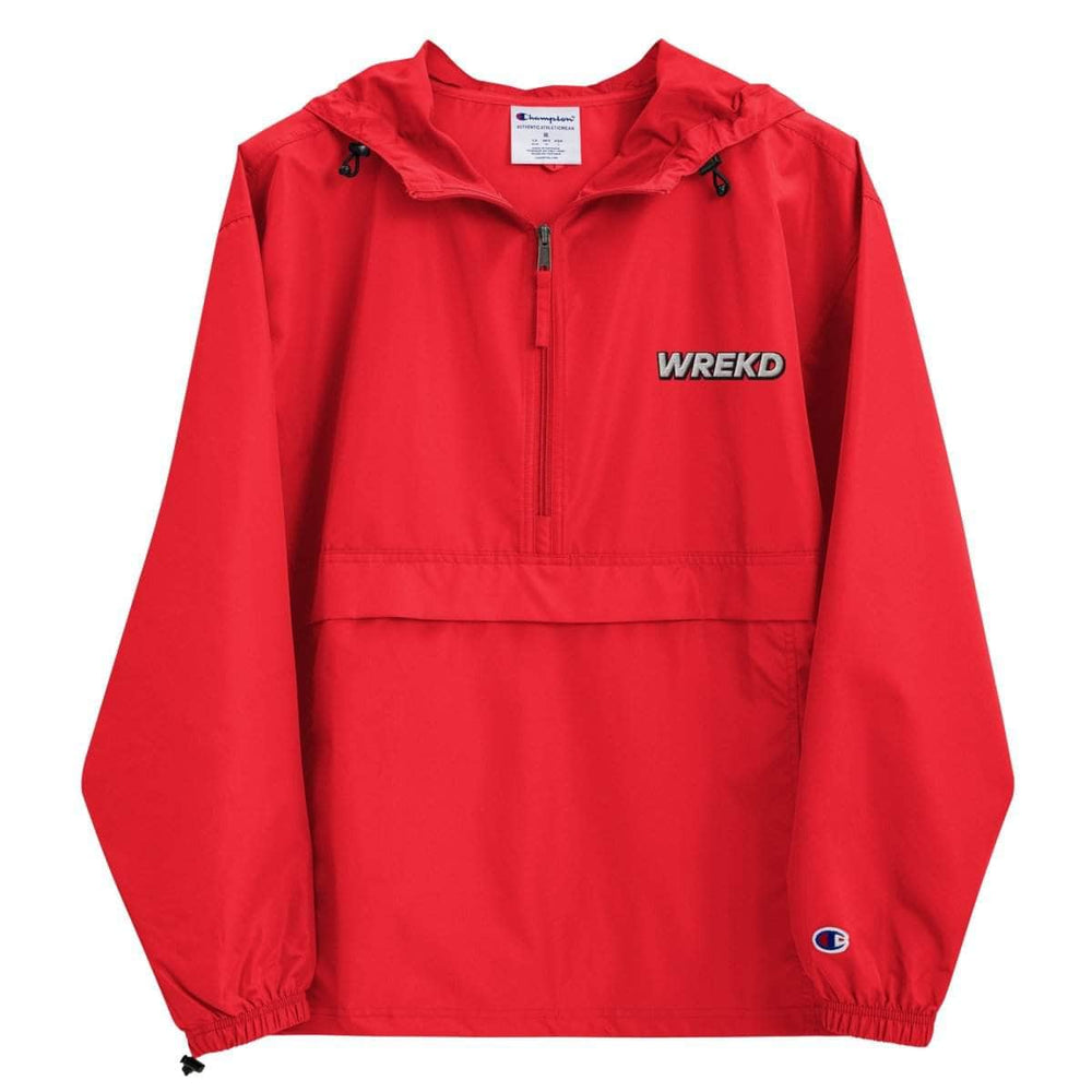 WREKD Embroidered Champion Packable Jacket