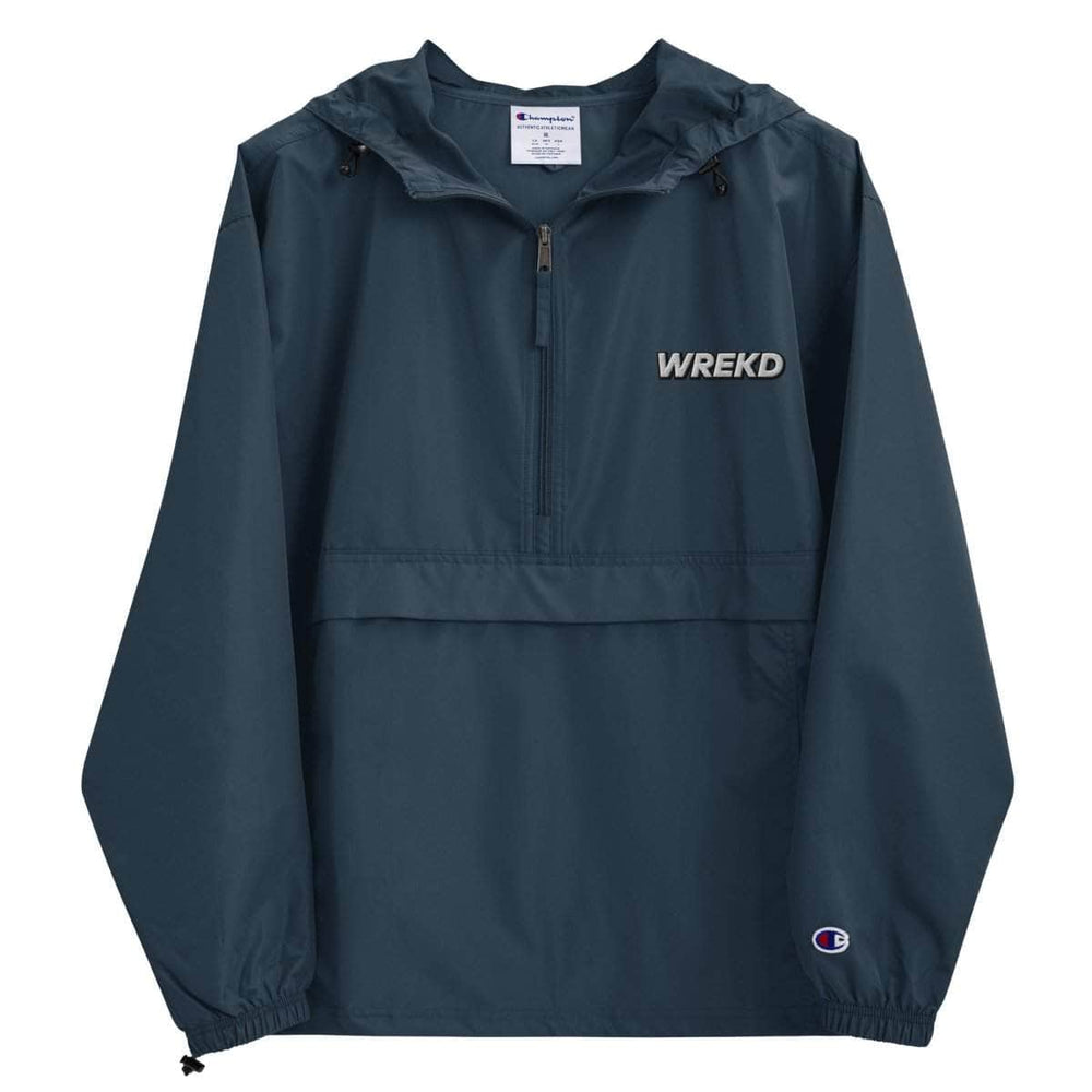 WREKD Embroidered Champion Packable Jacket