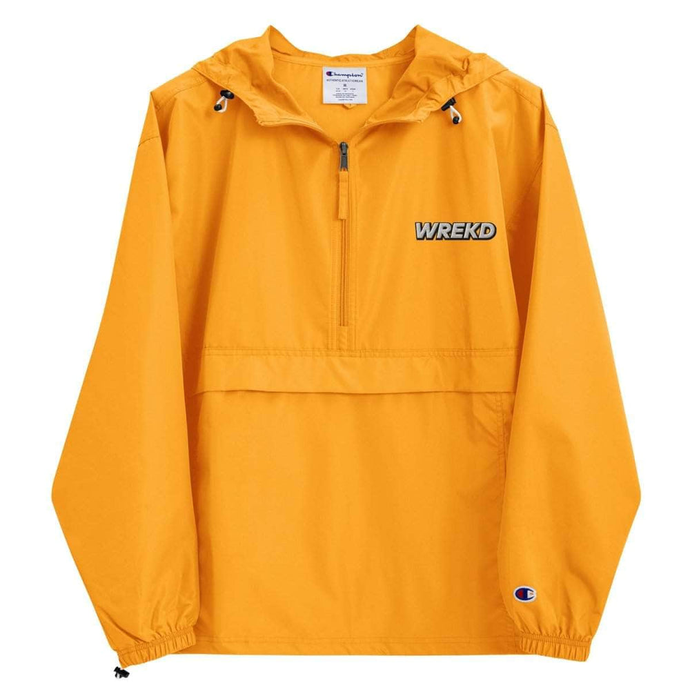 WREKD Embroidered Champion Packable Jacket