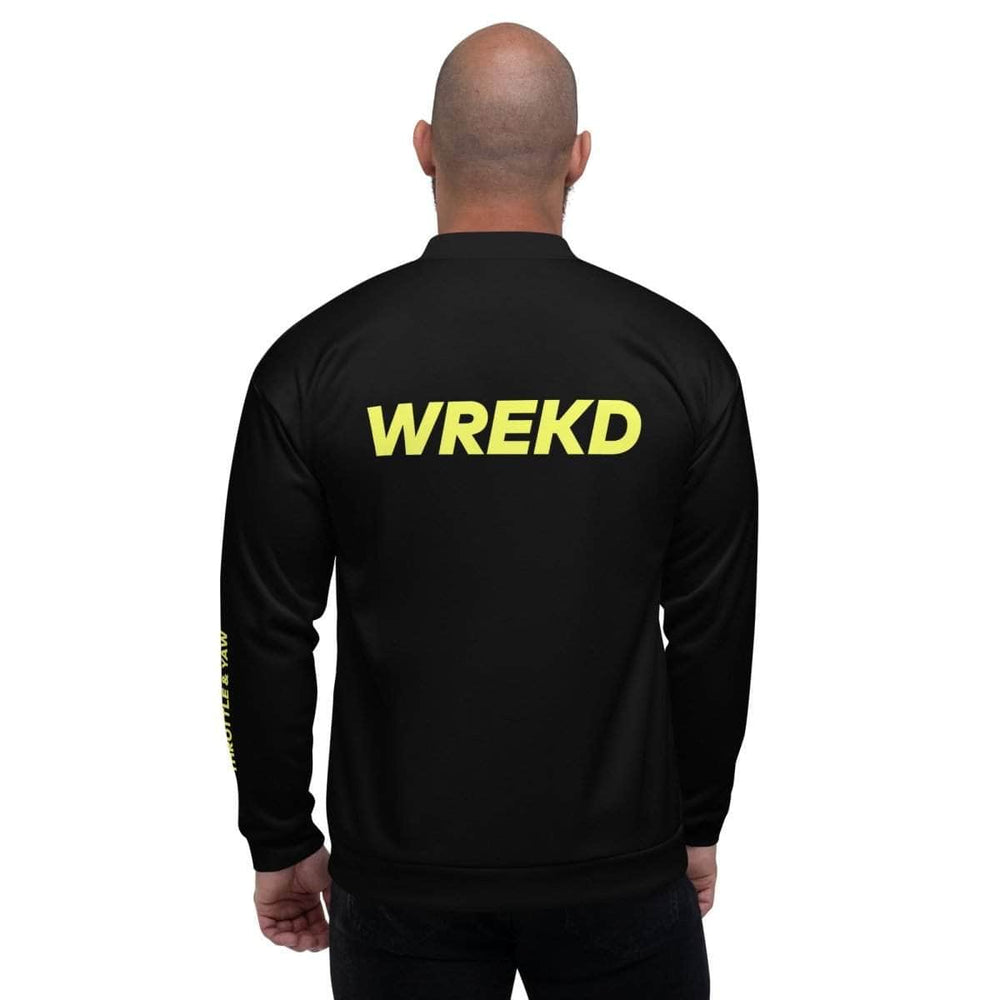 WREKD "Mode 2" Unisex Bomber Jacket