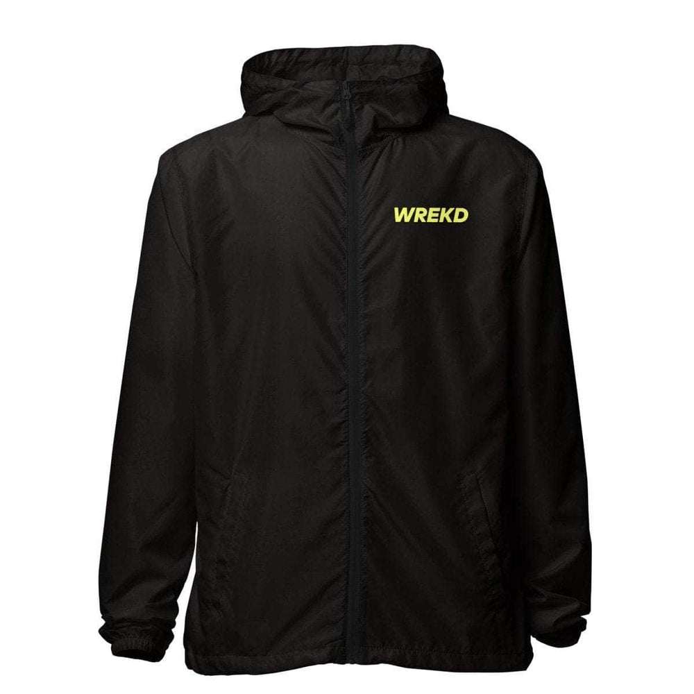 WREKD Light Weight Zip-up Windbreaker