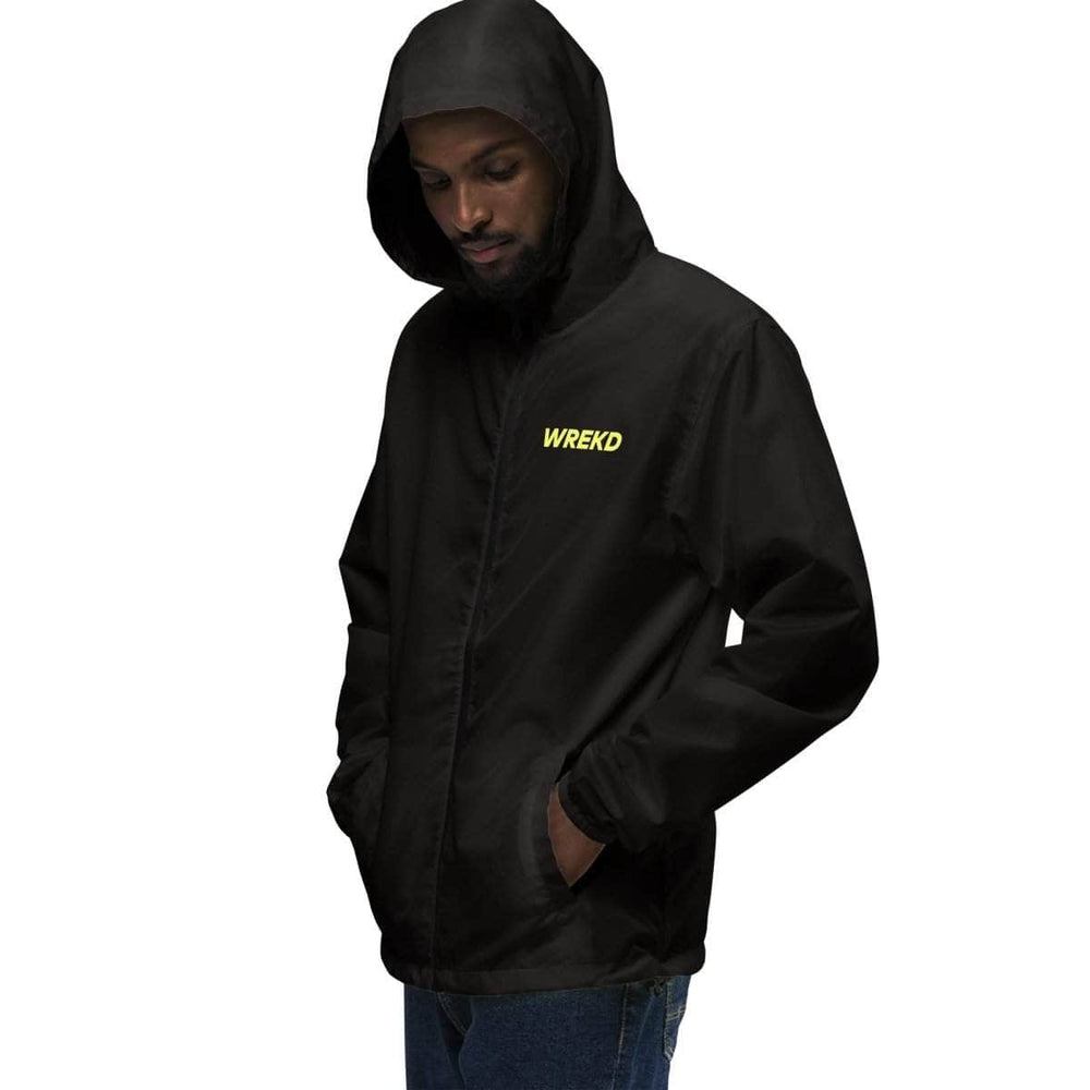 WREKD Light Weight Zip-up Windbreaker