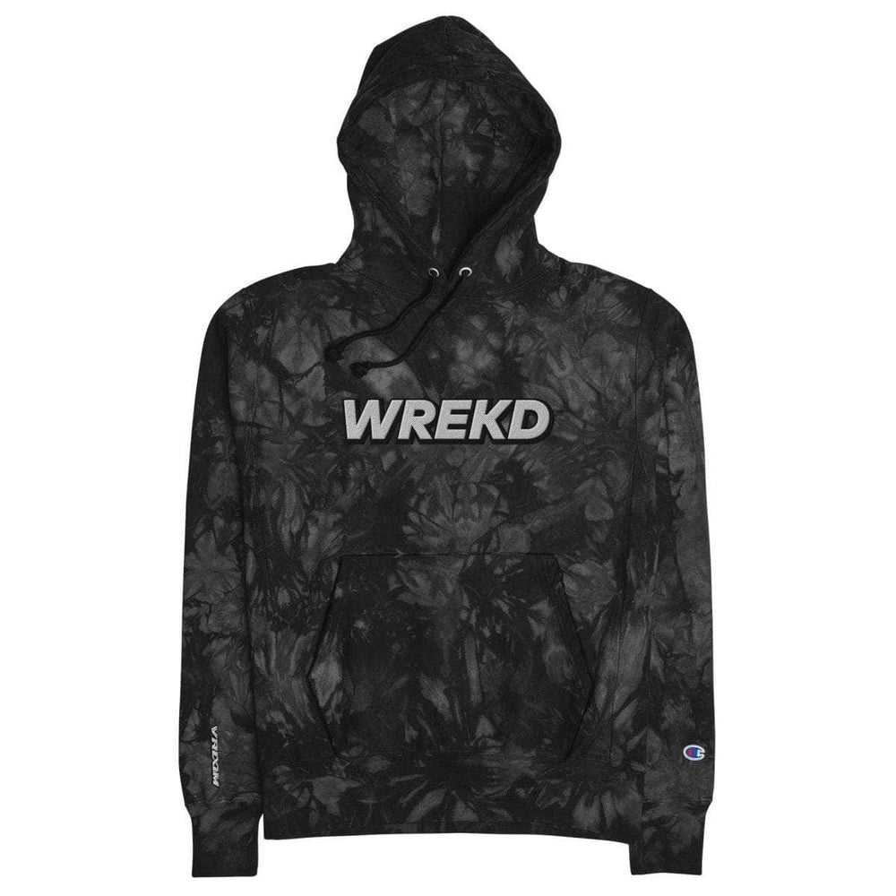 WREKD x VROOM Unisex Champion Tie-dye Hoodie