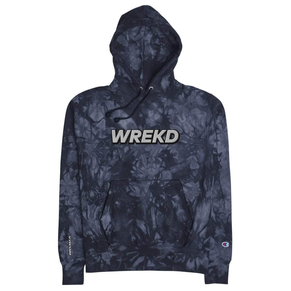 WREKD x VROOM Unisex Champion Tie-dye Hoodie