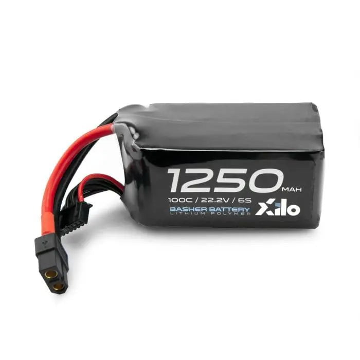 XILO 1250mAh 6S 100c Basher LiPo Battery XT60