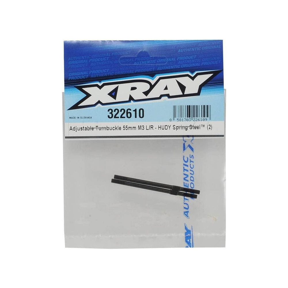 XRA322610, XRAY XB2 55mm Turnbuckle (2)