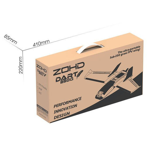 ZOHD Plug-N-Play Dart 250 Gram RC Plane for Sale