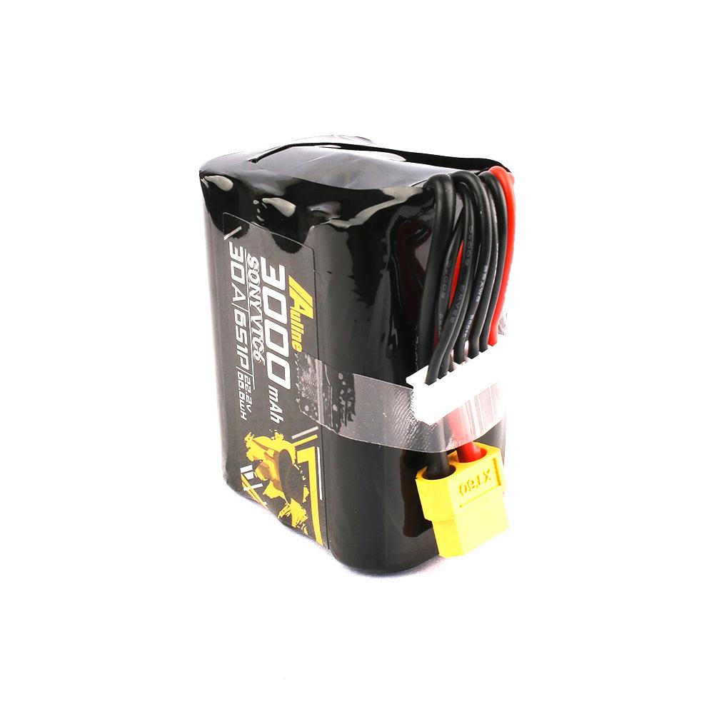 Auline 22.2V 6S 3000mAh 10C Li-Ion Battery - XT60