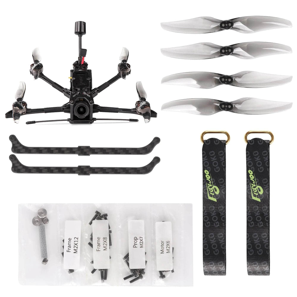 (PRE-ORDER) Flywoo BNF Explorer LR 4" Deadcat HD 4S Quad w/ DJI O3 Air Unit - ELRS