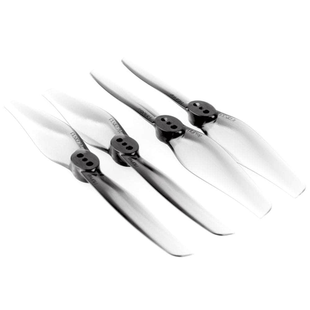 HQ Prop T3.5x2.2x2 Bi-Blade 3.5" Prop 4 Pack - Grey