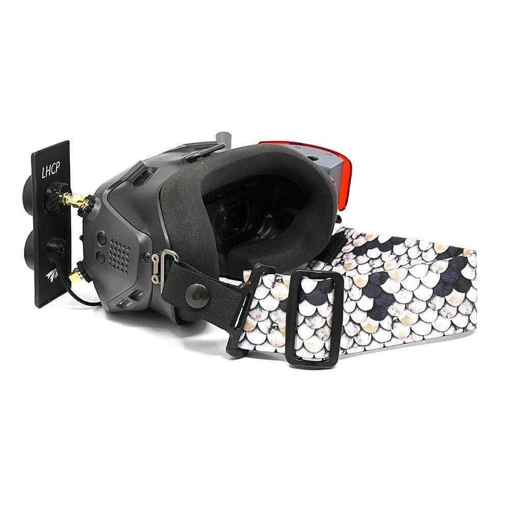 FatStraps 2" FPV Goggle Strap for Fatshark, Walksnail or DJI - Choose Your Style