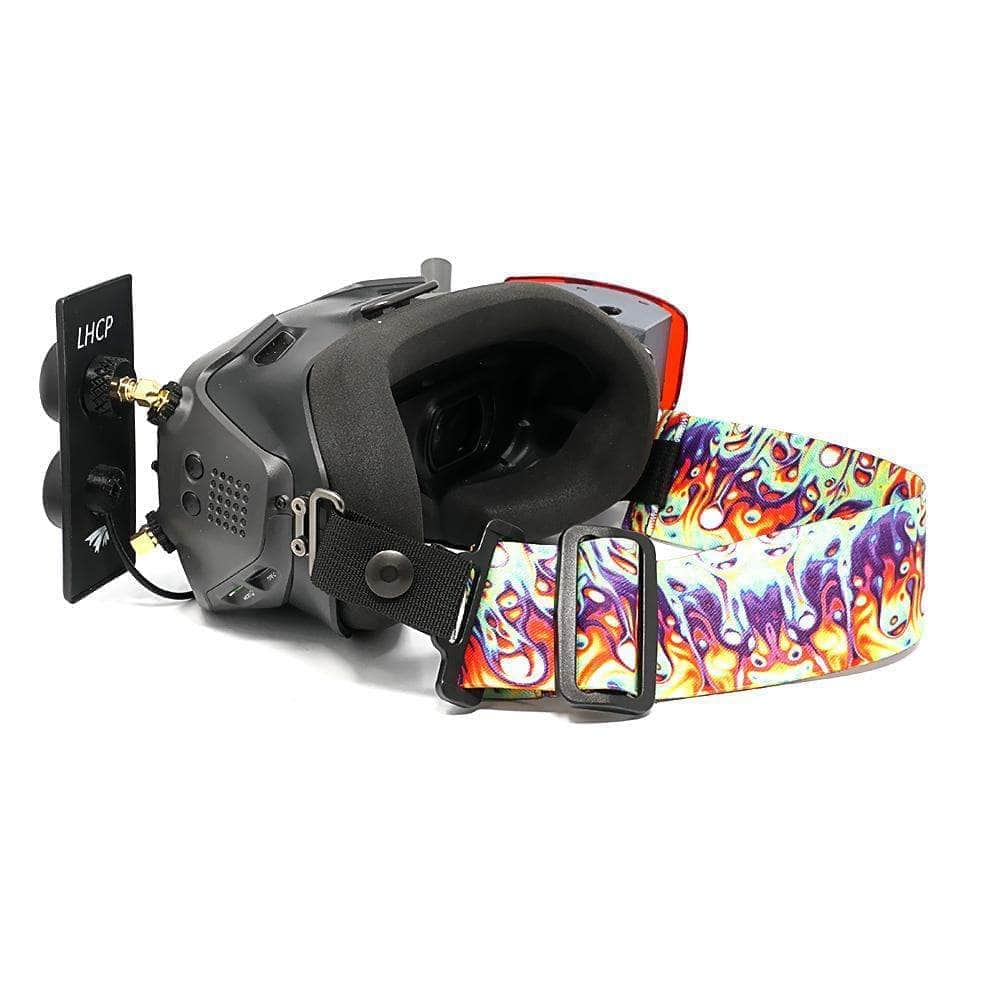 FatStraps 2" FPV Goggle Strap for Fatshark, Walksnail or DJI - Choose Your Style