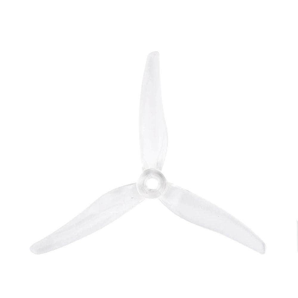 Gemfan Hurricane MCK Edition 51466 Durable Tri-Blade 5" Prop 4 Pack - Milk White