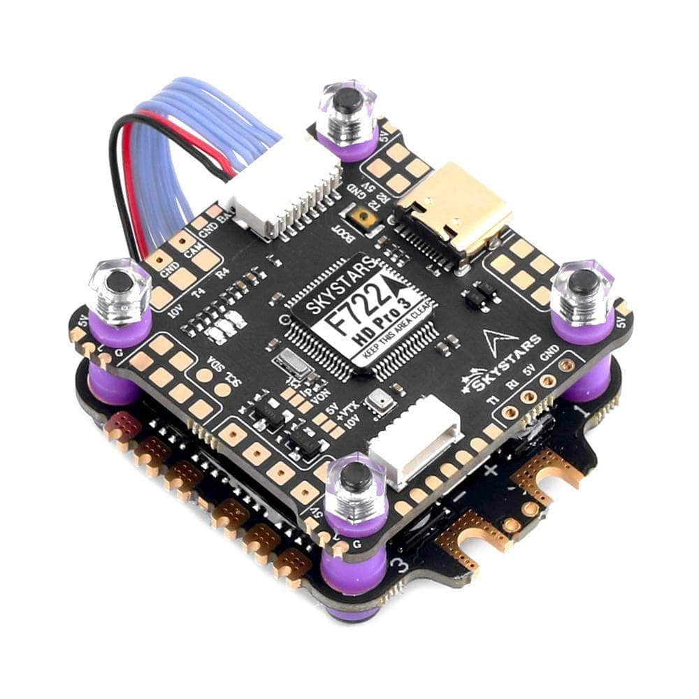 SkyStarsRC Fly Stack F7 HD Pro 3 3-6S 30x30 Stack/Combo (F722 FC / KO45 32Bit 45A 4in1 ESC)