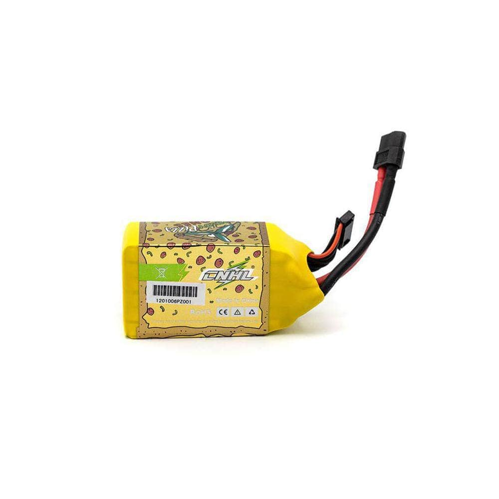 CNHL Speedy Pizza 22.2V 6S 1200mAh 100C LiPo Battery - XT60 - For Sale at RaceDayQuads