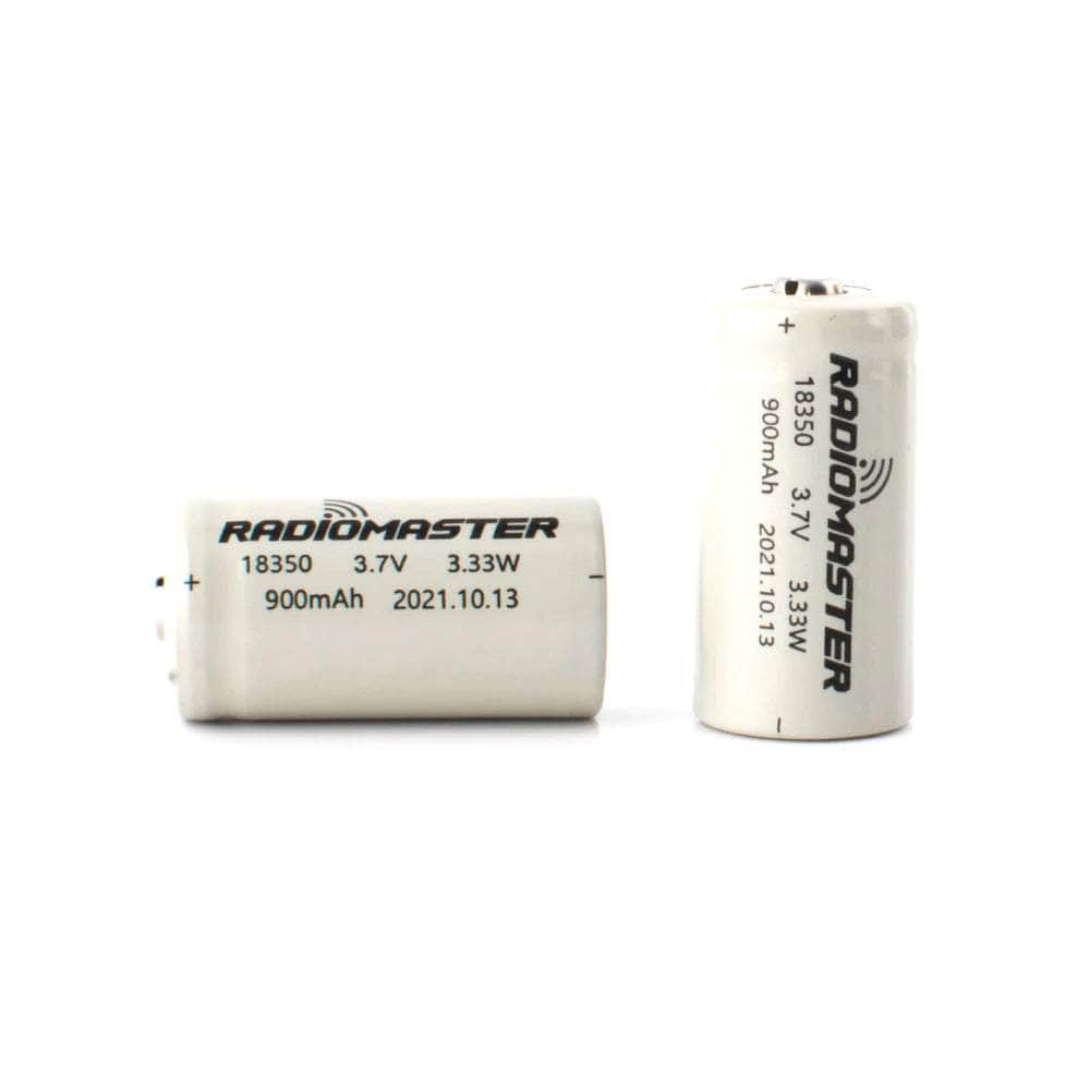 RadioMaster 3.7V 900mAh 18350 Li-Ion Battery for Zorro 2 Pack