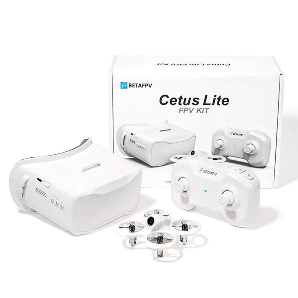 BetaFPV RTF Cetus Lite FPV Analog Kit - Cetus Whoop, Goggles, Transmitter, Batteries & Charger