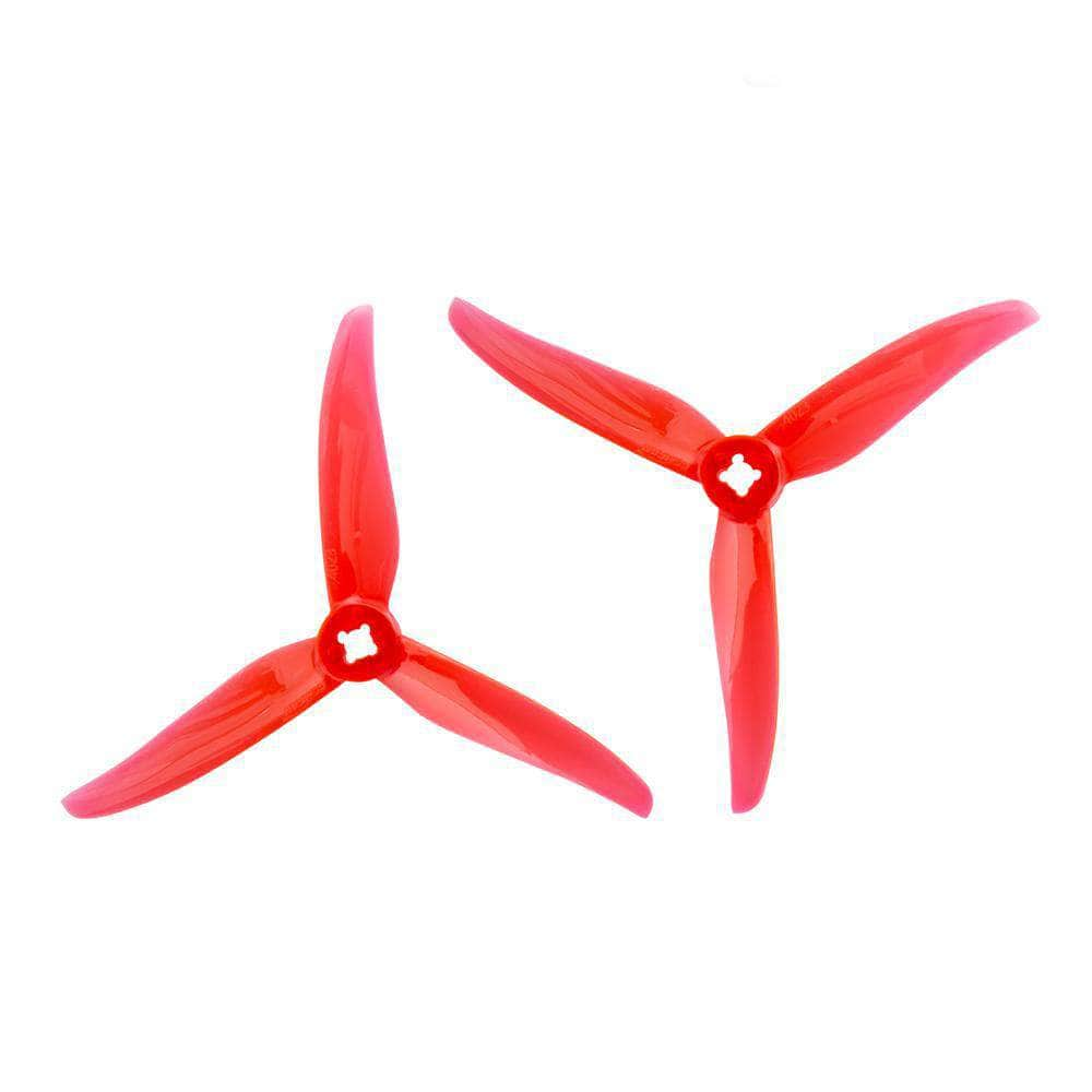 Gemfan Hurricane 4023 Durable Tri-Blade 4" Prop 4 Pack (5mm & 1.5mm Mounting) - Choose Your Color