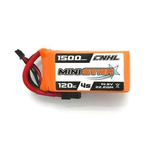 CNHL MiniStar 14.8V 4S 1500mAh 120C LiPo Battery - XT60 - RaceDayQuads