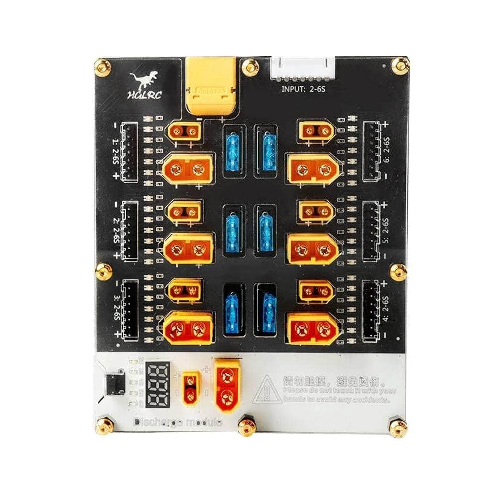 HGLRC Thor Pro 2-6S XT30 / XT60 Parallel Balance Charging Board (6 Port)