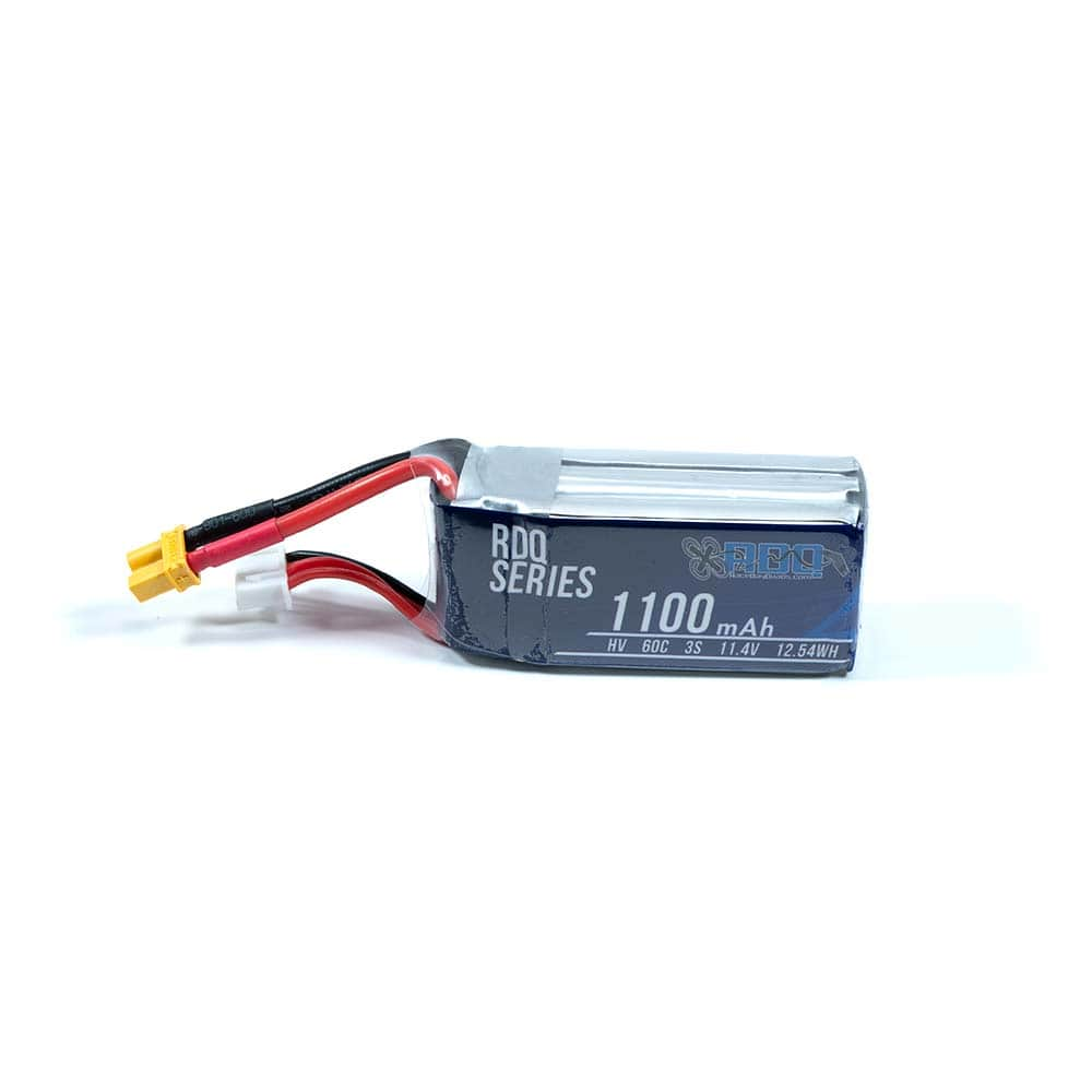 RDQ Series 11.4V 3S 1100mAH 60C LiPo Battery - XT30 - For Sale At RaceDayQuads