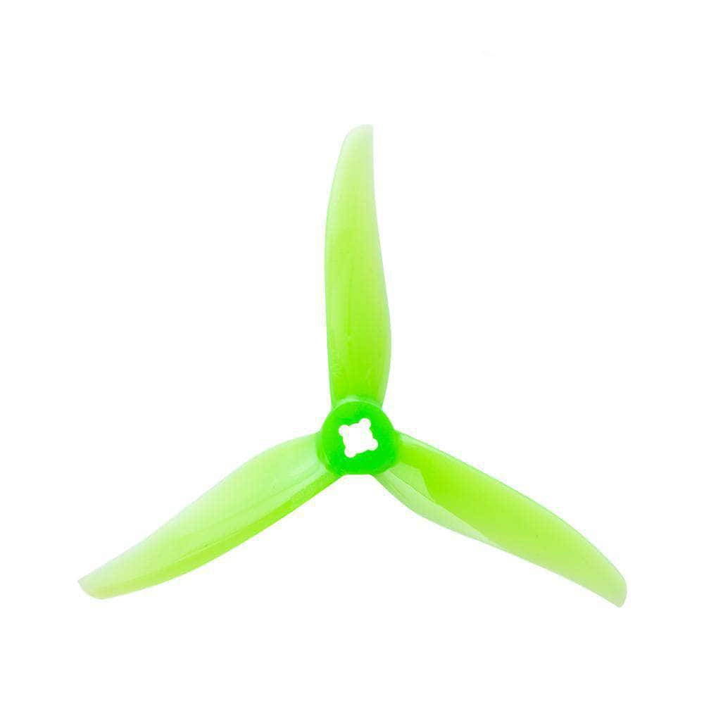 Gemfan Hurricane 4023 Durable Tri-Blade 4" Prop 4 Pack (5mm & 1.5mm Mounting) - Choose Your Color