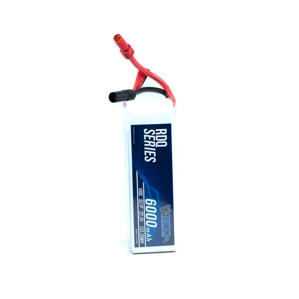 RDQ Series 22.2V 6S 6000mAh 100C LiPo Battery - XT150