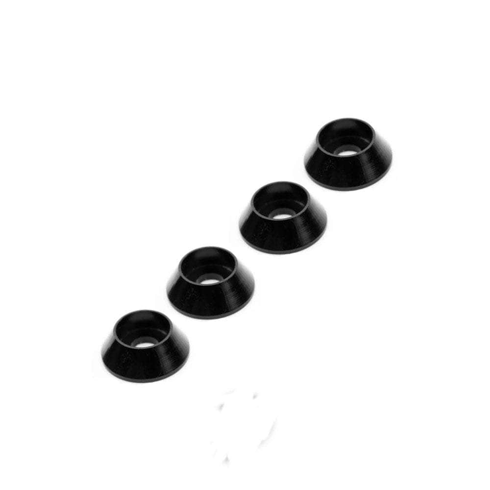 ImpulseRC M3 Aluminum Cone Washer 4 Pack - Black