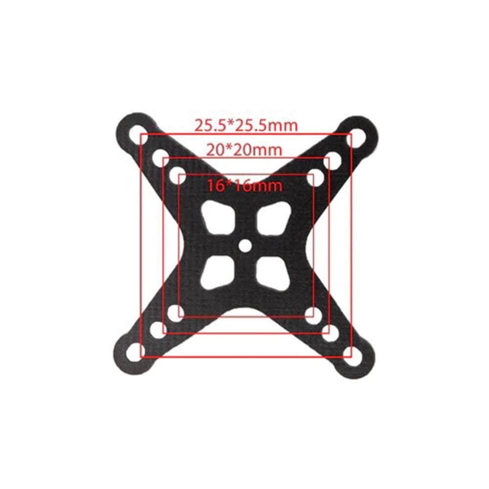 Flywoo DJI O3 Air Unit 20x20 / 16x16 Adapter Plate - 3 PCS