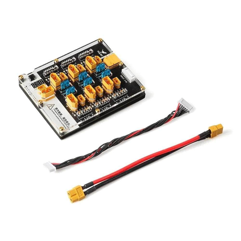 HGLRC Thor Pro 2-6S XT30 / XT60 Parallel Balance Charging Board (6 Port)