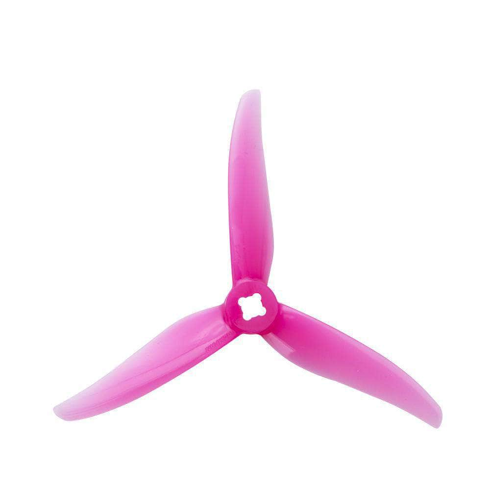 Gemfan Hurricane 4023 Durable Tri-Blade 4" Prop 4 Pack (5mm & 1.5mm Mounting) - Choose Your Color