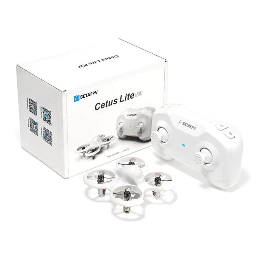 BetaFPV RTF Cetus Lite FPV Analog Kit - Cetus Whoop, Goggles, Transmitter, Batteries & Charger