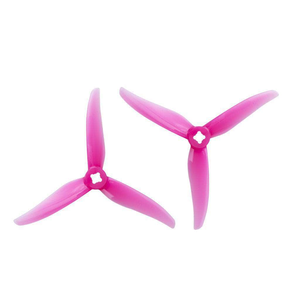 Gemfan Hurricane 4023 Durable Tri-Blade 4" Prop 4 Pack (5mm & 1.5mm Mounting) - Choose Your Color