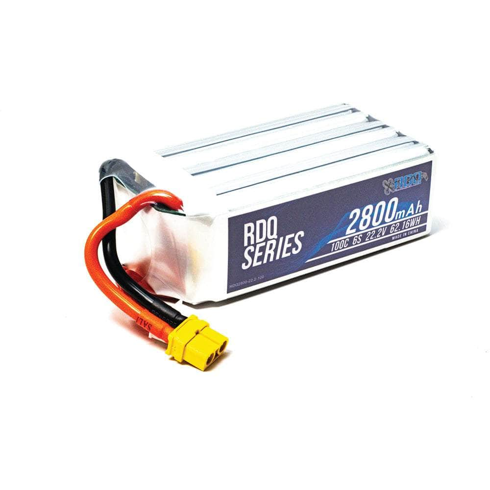 RDQ Series 22.2V 6S 2800mAh 100C LiPo Battery - XT60