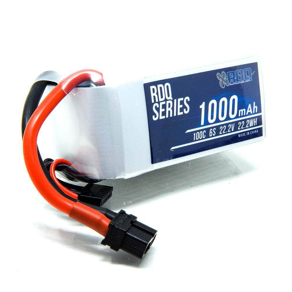 RDQ Series 22.2V 6S 1000mAh 100C LiPo Battery - XT60 - RaceDayQuads